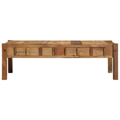 Kaffebord 110x55x35 cm Solid gjenvunnet tre