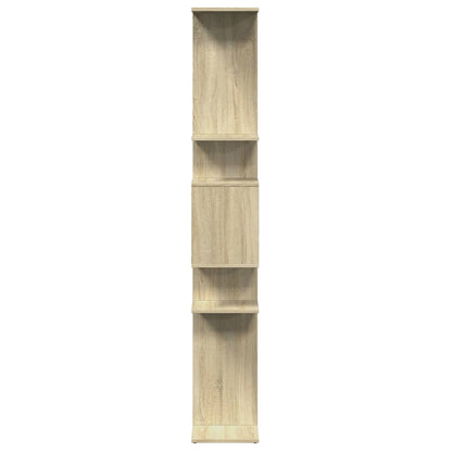 Bokhylle sonoma eik 92x29x188 cm konstruert tre