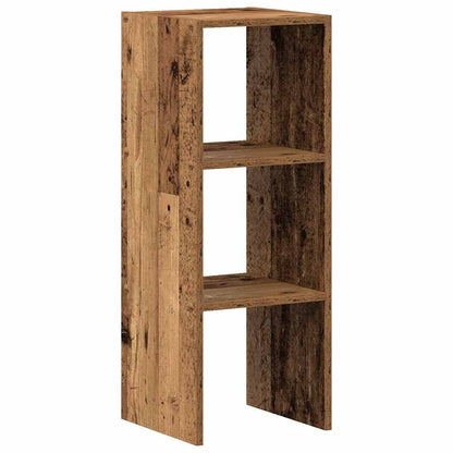 Bokhylle stablebar gammelt tre 30x30x80 cm konstruert tre