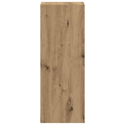 Bokhylle stablebar artisan eik 30x30x80 cm konstruert tre