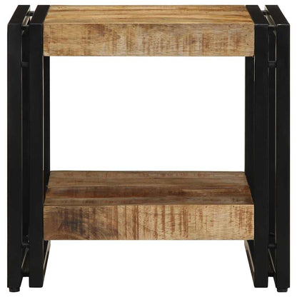 Kaffebord 40x50x38 cm Solid Grovt Tre Mango