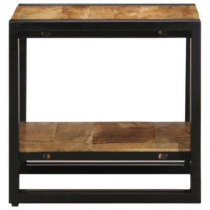 Kaffebord 40x50x38 cm Solid Grovt Tre Mango