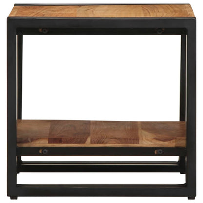 Kaffebord 40x50x38 cm Massivt Akasietre