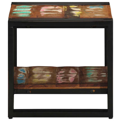 Kaffe Bord Flerfarget 40x50x38 cm Massivt Gjenvunnet Tre