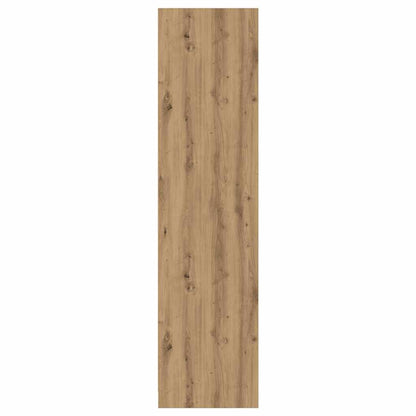Garderobe artisan eik 100x50x200 cm konstruert tre