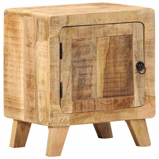 Nattbord 40x32x46 cm grovt heltre mangotre