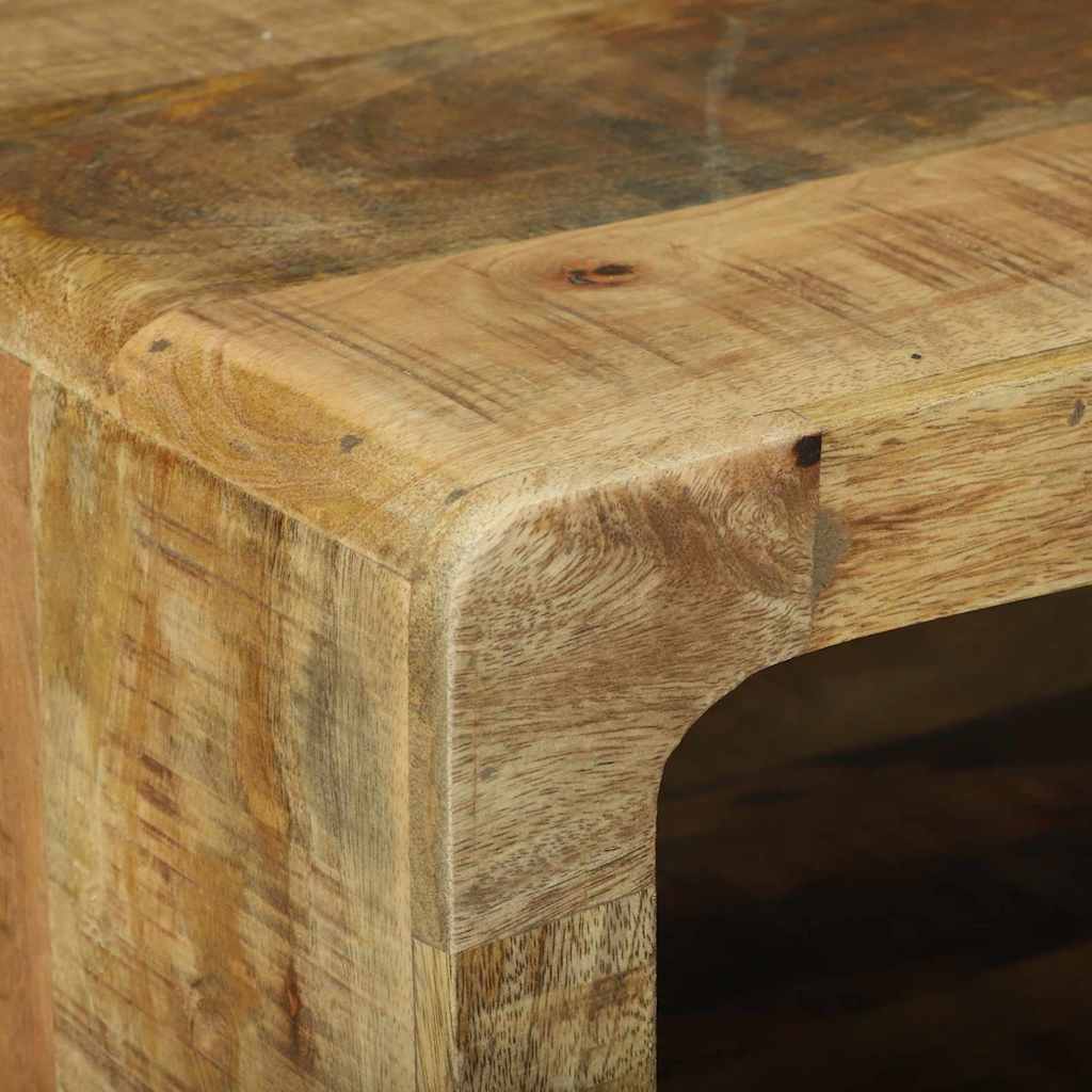 Kaffebord Brun 90 x 50 x 35 cm Heltre grovt mangotre