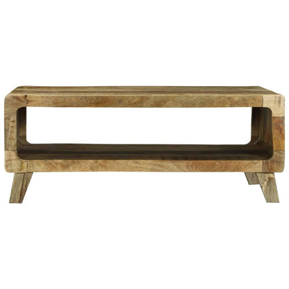 Kaffebord Brun 90 x 50 x 35 cm Heltre grovt mangotre