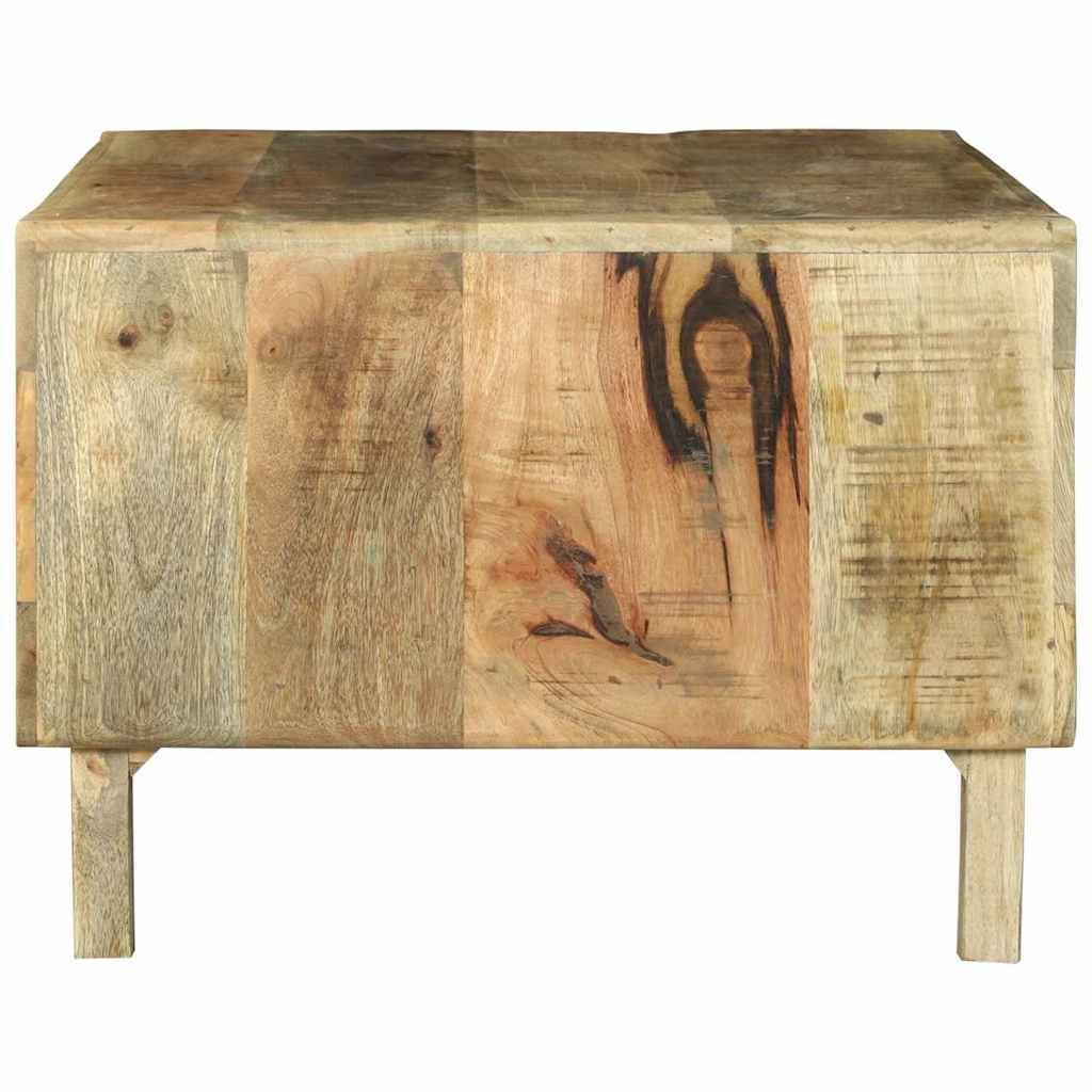 Kaffebord Brun 90 x 50 x 35 cm Heltre grovt mangotre