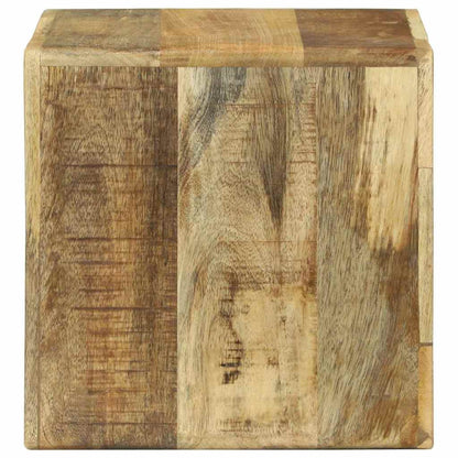 TV enhet 2 pcs Brun 36 x 30 x 36 cm Heltre grovt mangotre