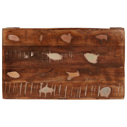 Avlastningsbord 60 x 35 x 45 cm gjenvunnet heltre