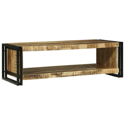 Kaffebord Brun 120 x 50 x 38 cm Heltre grovt mangotre