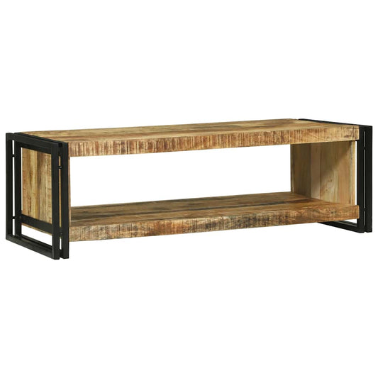 Kaffebord Brun 120 x 50 x 38 cm Heltre grovt mangotre