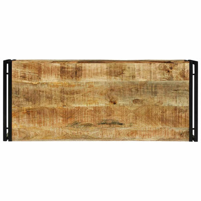 Kaffebord Brun 120 x 50 x 38 cm Heltre grovt mangotre
