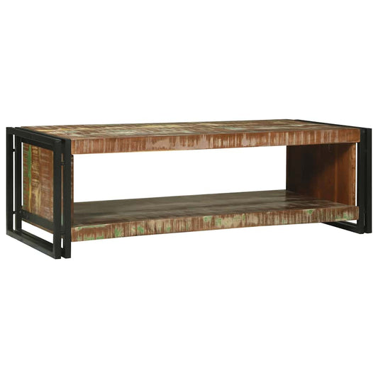 Kaffebord Brun 120 x 50 x 38 cm gjenvunnet heltre