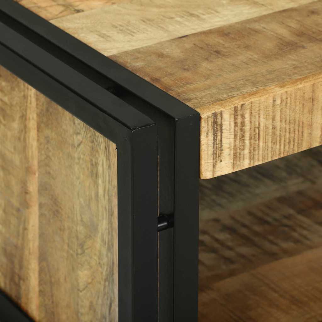 Kaffebord Brun 90 x 50 x 38 cm Heltre grovt mangotre