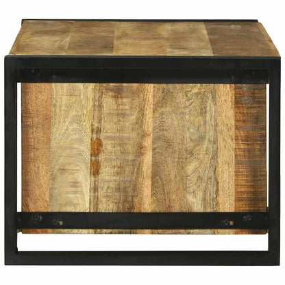 Kaffebord Brun 90 x 50 x 38 cm Heltre grovt mangotre