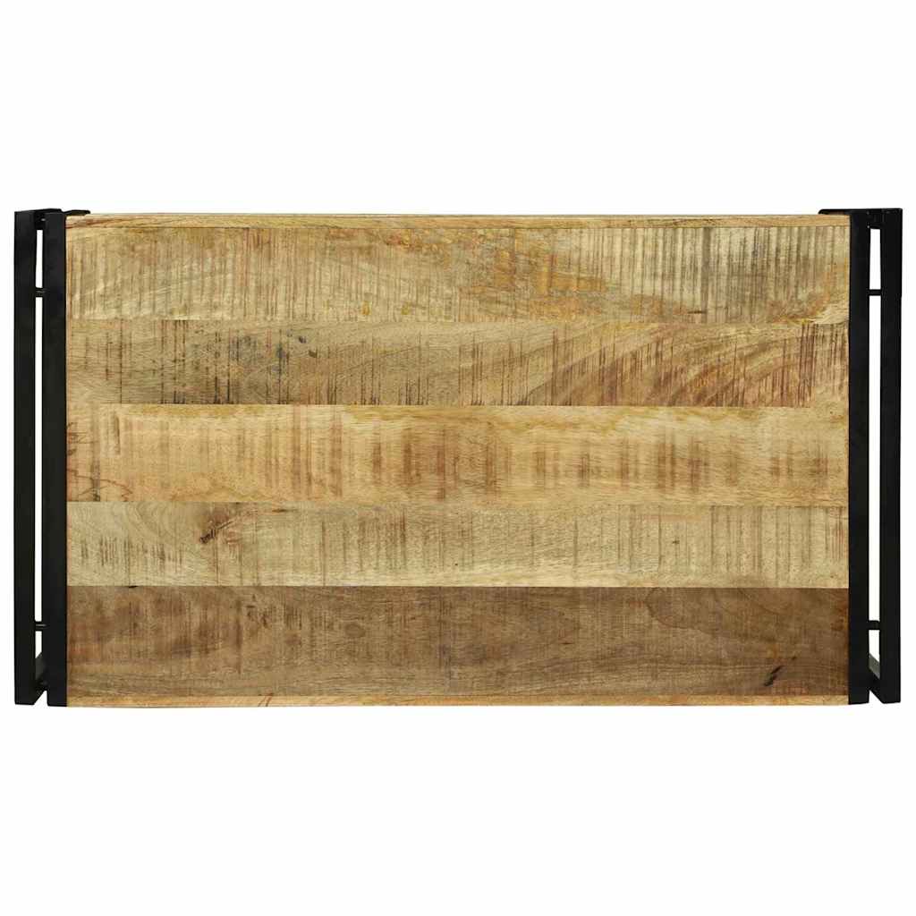 Kaffebord Brun 90 x 50 x 38 cm Heltre grovt mangotre