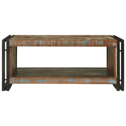 Kaffebord Brun 90 x 50 x 38 cm gjenvunnet heltre