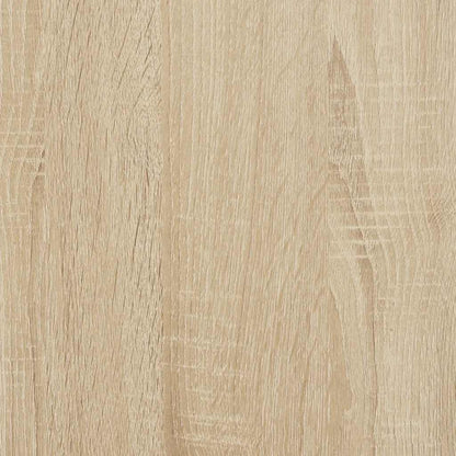 Bokhylle 3 etasjer sonoma eik 60x30x60 cm konstruert tre