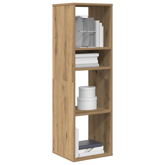 Bokhylle artisan eik 34x31x112 cm konstruert tre
