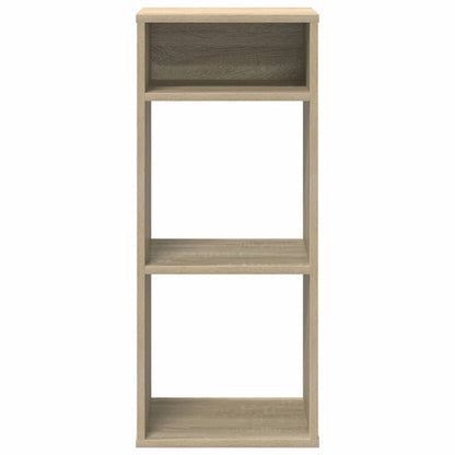 Bokhylle sonoma eik 34x31x80 cm konstruert tre