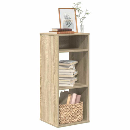 Bokhylle sonoma eik 34x31x80 cm konstruert tre