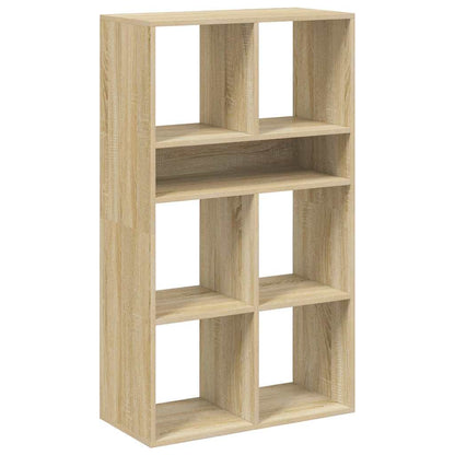Bokhylle sonoma eik 66x31x112 cm konstruert tre