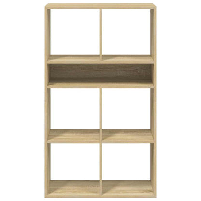 Bokhylle sonoma eik 66x31x112 cm konstruert tre