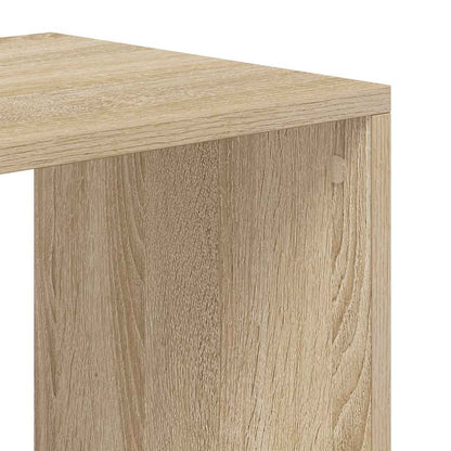 Bokhylle sonoma eik 66x31x112 cm konstruert tre