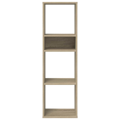 Bokhylle sonoma eik 34x31x112 cm konstruert tre