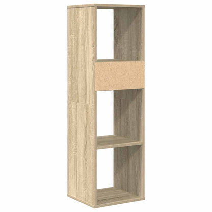 Bokhylle sonoma eik 34x31x112 cm konstruert tre