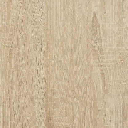 Bokhylle sonoma eik 34x31x112 cm konstruert tre