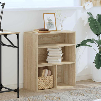 Bokhylle sonoma eik 60x30x71,5 cm konstruert tre