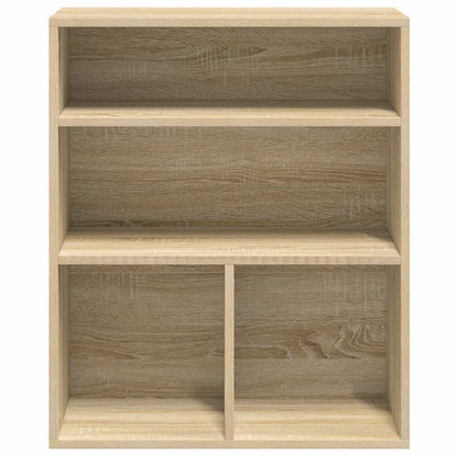 Bokhylle sonoma eik 60x30x71,5 cm konstruert tre