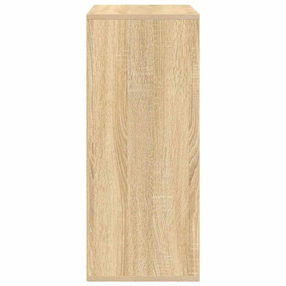 Bokhylle sonoma eik 60x30x71,5 cm konstruert tre