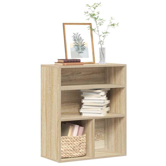 Bokhylle sonoma eik 60x30x71,5 cm konstruert tre