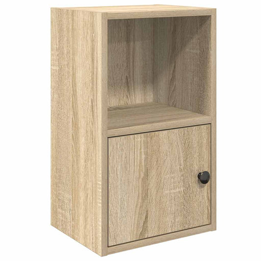 Bokhylle sonoma eik 31x24x52 cm konstruert tre