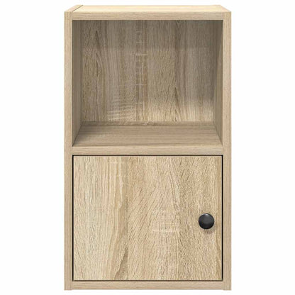 Bokhylle sonoma eik 31x24x52 cm konstruert tre