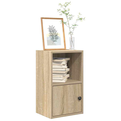 Bokhylle sonoma eik 31x24x52 cm konstruert tre
