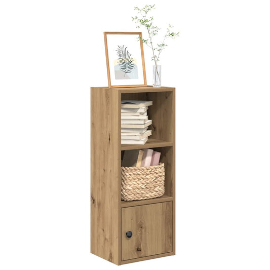 Bokhylle artisan eik 31x24x77 cm konstruert tre