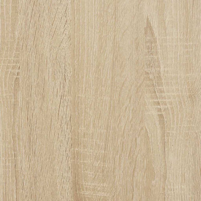 Bokhylle sonoma eik 31x24x102 cm konstruert tre