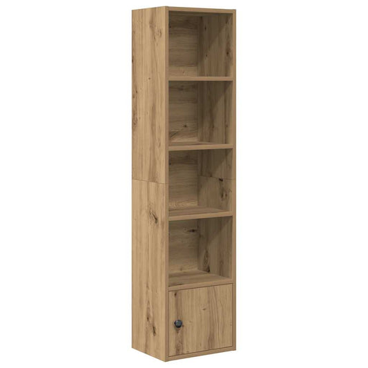 Bokhylle artisan eik 31x24x127 cm konstruert tre