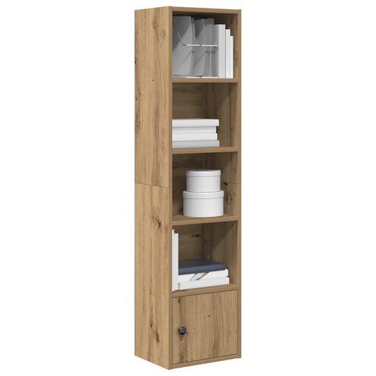 Bokhylle artisan eik 31x24x127 cm konstruert tre