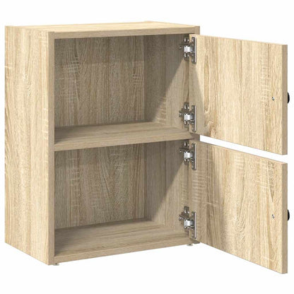Bokhylle sonoma eik 40x24x52 cm konstruert tre