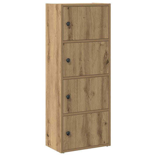 Bokhylle artisan eik 40x24x102 cm konstruert tre