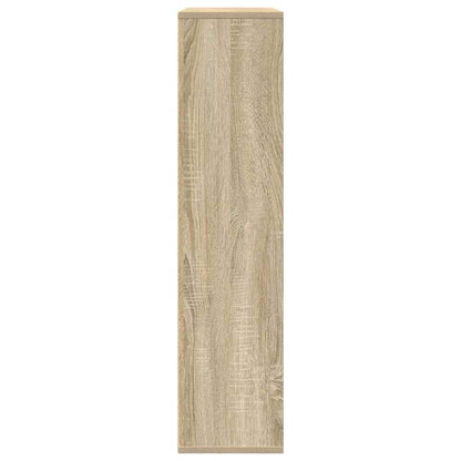 Bokhylle sonoma eik 89x24x101,5 cm konstruert tre