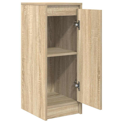 Skjenk sonoma eik 29,5x34x76 cm konstruert tre