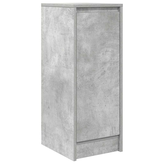 Skjenk betonggrå 29,5x34x76 cm konstruert tre