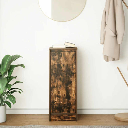 Skjenk røkt eik 29,5x34x76 cm konstruert tre